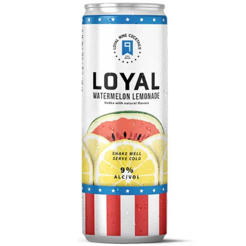 Loyal 9 Cocktails Watermelon Lemonade 4 Pack In Demand
