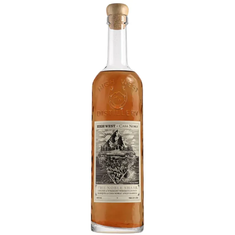 In Demand High West The Noble Share A Blend of Straight Whiskeys Finished Marques de Casa Noble Anejo Barrels