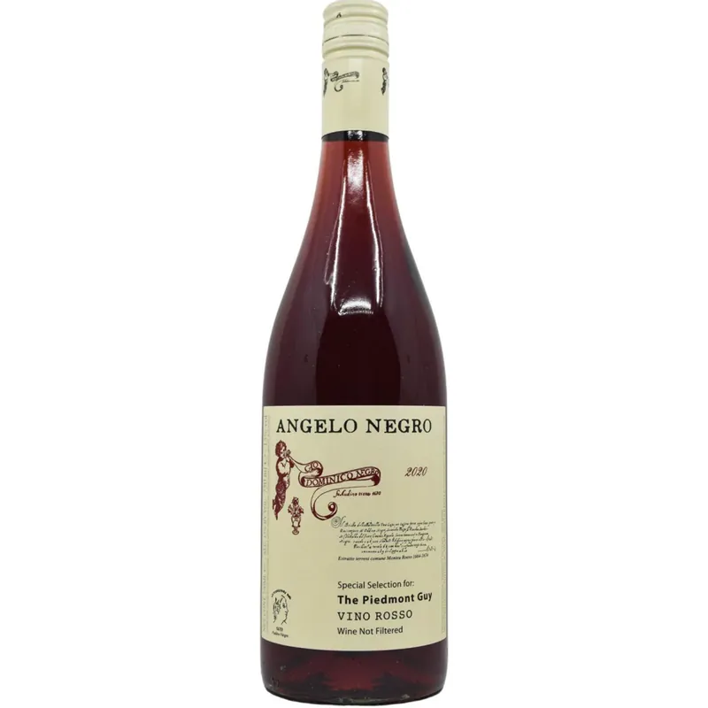 Angelo Negro Unfiltered Rosso Piedmont, Piedmont, Italy 2023 Case (6x750ml) Big Sale