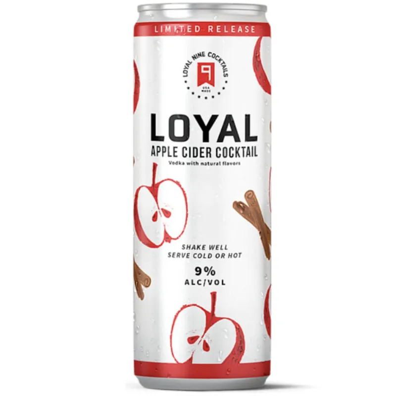 Loyal 9 Cocktails Apple Cider 4 Pack Luxury