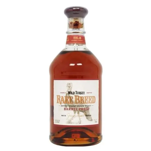 Wild Turkey Rare Breed Barrel Proof Kentucky Straight Bourbon Whiskey High Quality