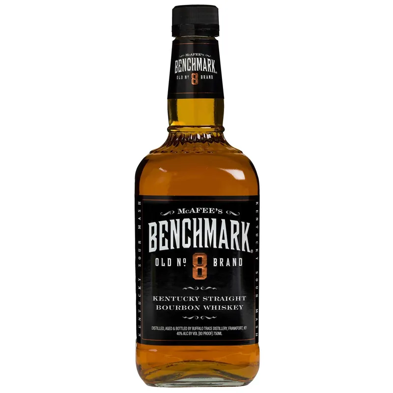 Benchmark Bourbon Old No. 8 Kentucky Straight Bourbon Whiskey Fan Favorite