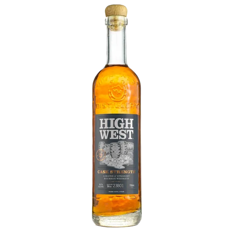Seasonal Sale High West Cask Strength A Blend of Straight Bourbon Whiskeys