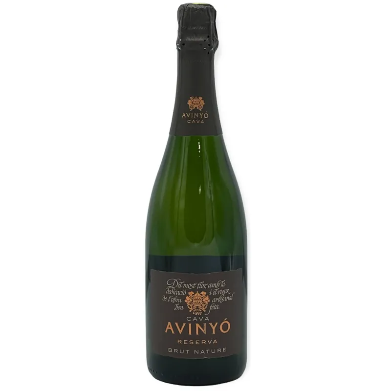 Next Day Delivery Avinyo Brut Nature Reserva Cava, Catalonia, Spain 2017 Case (6x750ml)