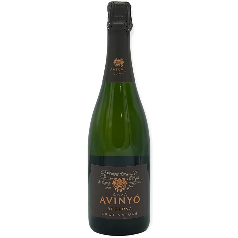 Avinyo Brut Nature Reserva Cava, Catalonia, Spain 2018 Case (6x750ml) Order Now