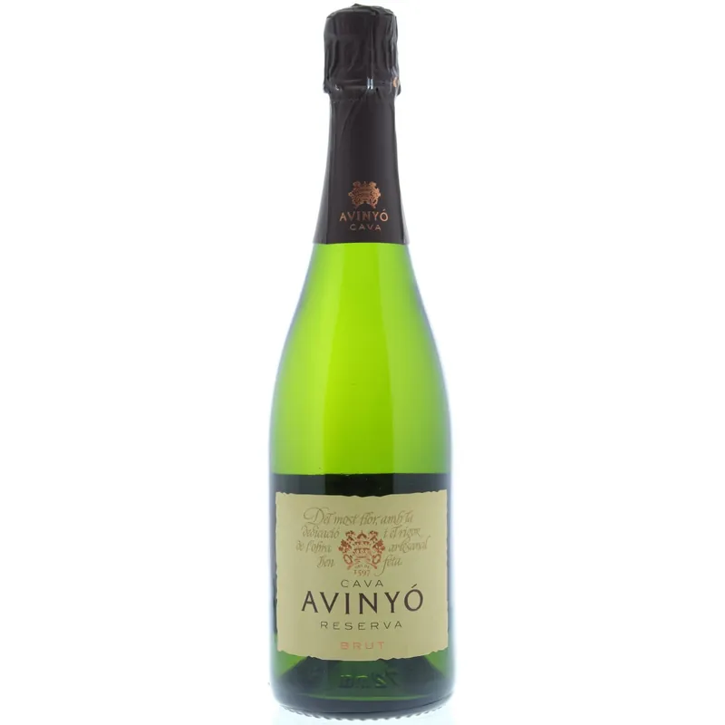 Same Day Shipping Avinyo Brut Reserva Cava, Catalonia, Spain 2019 Case (6x750ml)