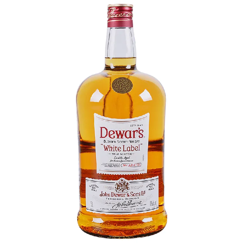 Top Pick DEWARS SCOTCH BLENDED WHITE LABEL 1.75LI