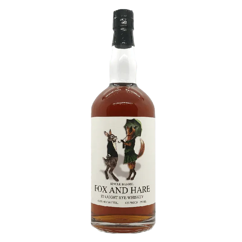 Price Drop Taconic Distillery Fox and Hare Single Barrel Straight Rye Whiskey