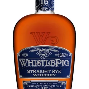 WHISTLEPIG WHISKEY RYE FINISHED IN VERMONT OAK 92PF 15YR 750ML Best Choice
