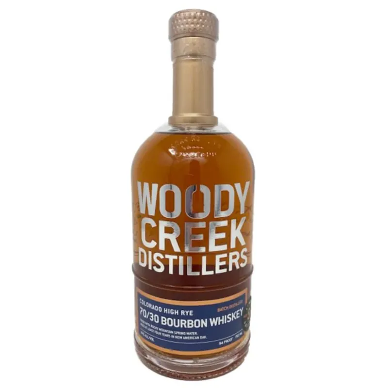 Woody Creek High Rye 70/30 Bourbon By William H. Macy Professional Grade