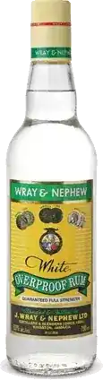 Place Order WRAY & NEPHEW RUM WHITE OVERPROOF JAMAICA 1LI