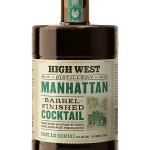 Wholesale High West Manhattan Barrel Finished Cocktail 750mL