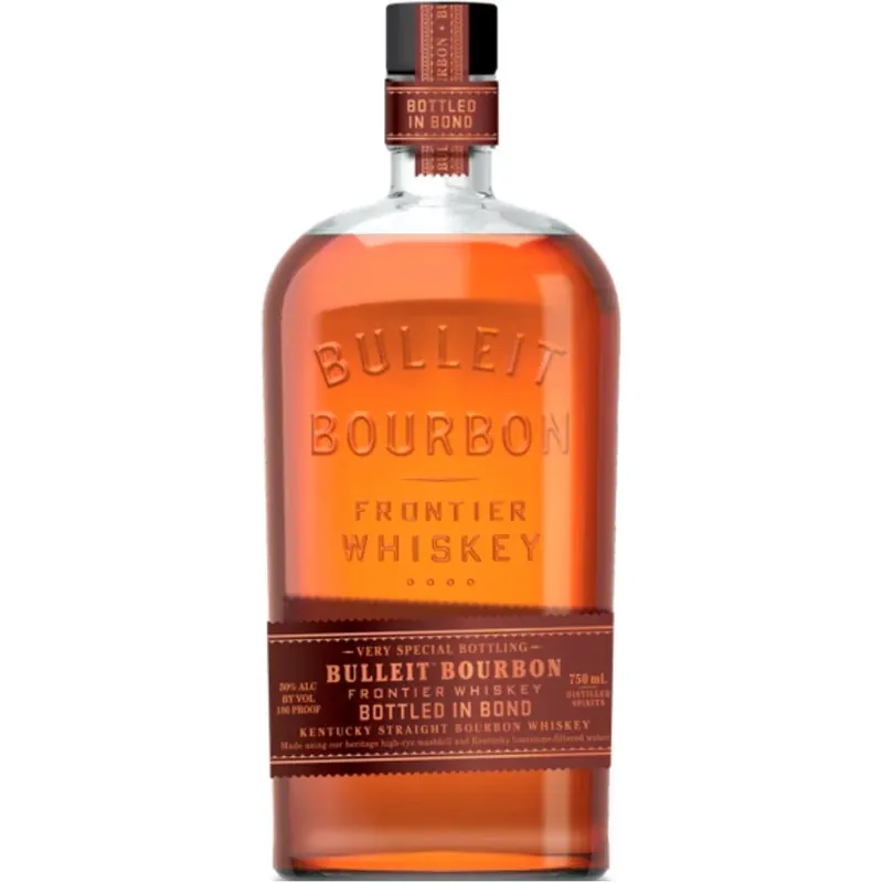 Best Seller Bulleit Frontier Whiskey Bottle in Bond Kentucky Straight Bourbon Whiskey