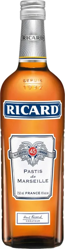 RICARD ANIS PASTIS DE MARSEILLE FRANCE 750ML Fast Shipping