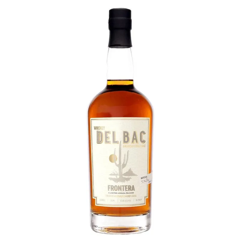 Get Yours Del Bac "Frontera - A Limited Annual Release" American Single Malt Finished In Spanish Sherry Casks