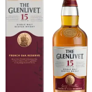 GLENLIVET SCOTCH SINGLE MALT 15YR 750ML Free Delivery