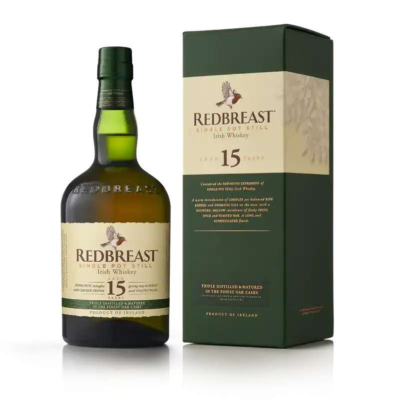 REDBREAST POT STILL IRISH WHISKEY 15YR 750ML Shop Now