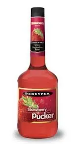 DEKUYPER PUCKER STRAWBERRY 750ML Free Returns