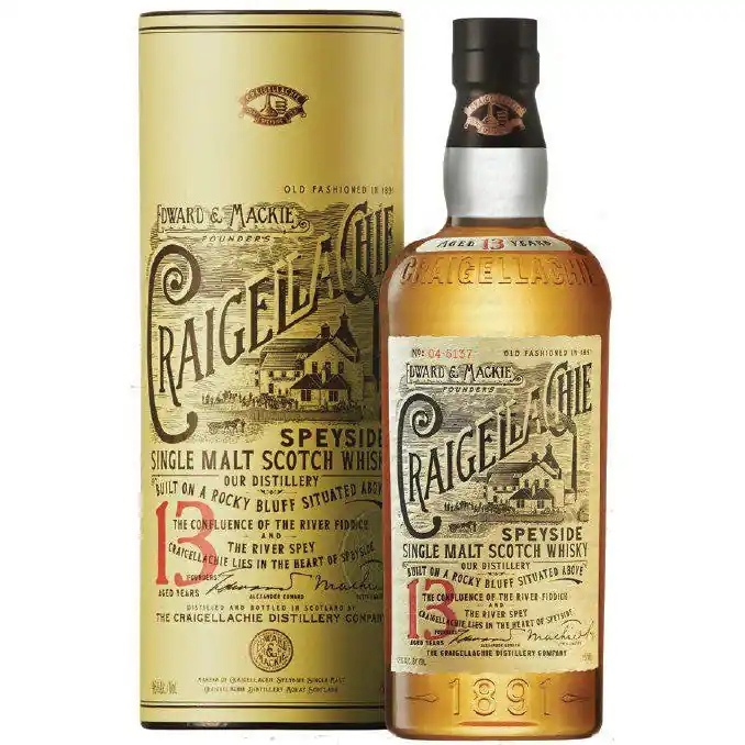 Craigellachie 13 Years Speyside Single Malt Scotch Whisky Worldwide Shipping
