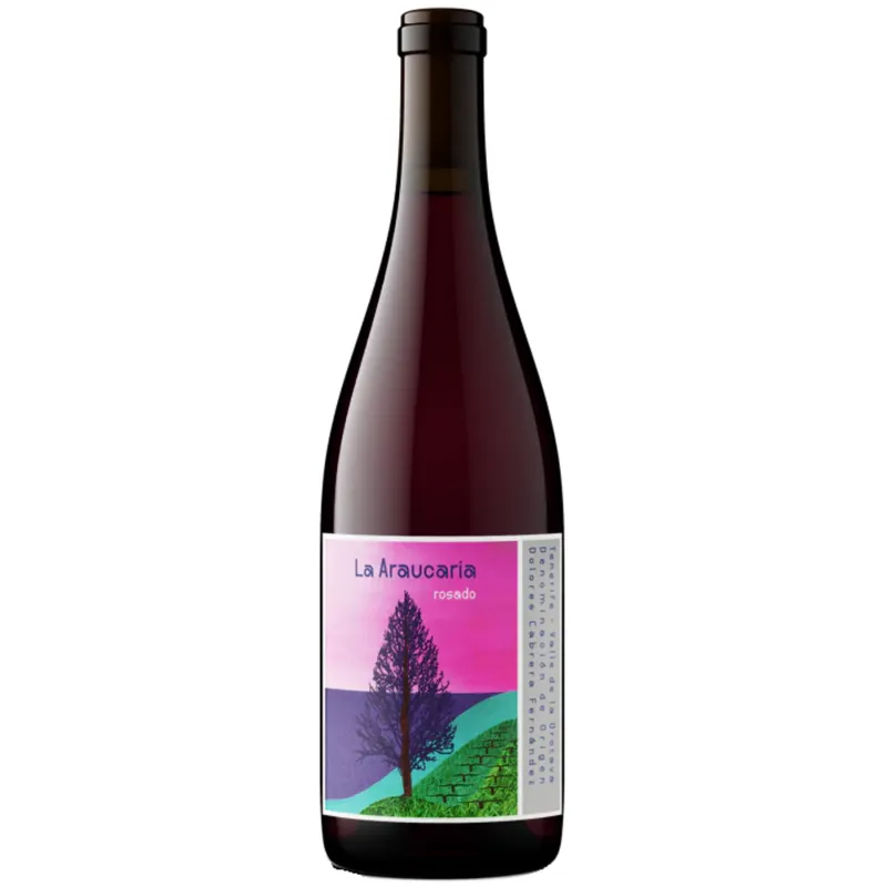 Bodega La Araucaria 'La Araucaria' Rosado, Valle de la Orotava, Spain 2022 Case (6x750ml) Direct From Manufacturer