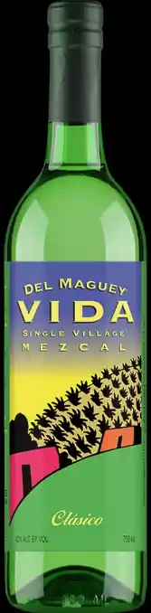While Supplies Last Del Maguey Vida Mezcal 750Ml