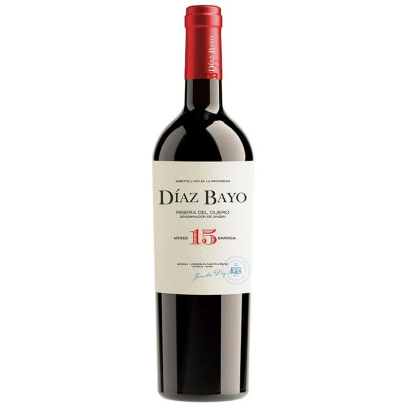 Bodega Nuestro de Diaz Bayo 15 Meses Barrica, Ribera del Duero, Spain 2019 Case (6x750ml) Deal