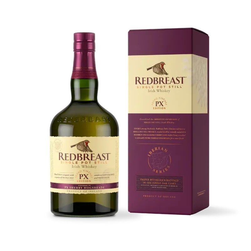 Direct From Factory REDBREAST WHISKEY SINGLE POT STILL PEDRO XIMENEZ PX EDITION IRISH 750ML