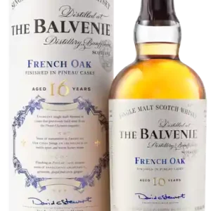 Limited Edition BALVENIE SCOTCH SINGLE MALT FRENCH OAK FINISHED IN PINEAU CASKS 16YR750ML