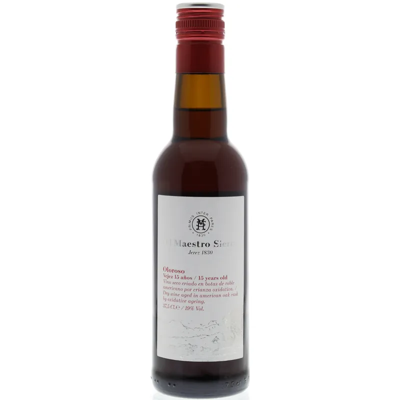 Bodegas El Maestro Sierra Oloroso 15 Anos Sherry, Andalucia, Spain NV 375ml Case (6x375ml) Free Returns