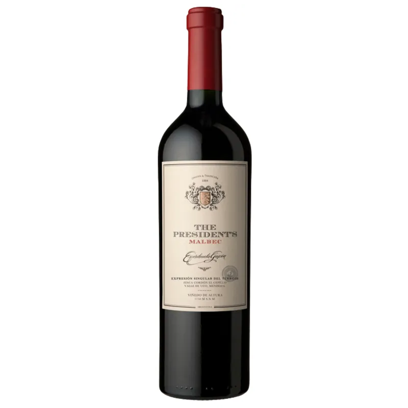 Bodegas Escorihuela Gascon 1884 The President's Malbec, Mendoza, Argentina 2021 Last Chance
