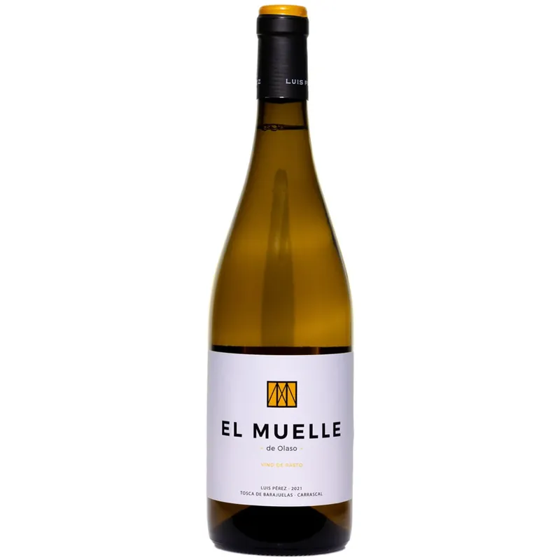 Fresh Stock Bodegas Luis Perez 'El Muelle de Olaso' Carrascal Blanco Vino de la Tierra de Cadiz, Spain 2021 Case (6x750ml)