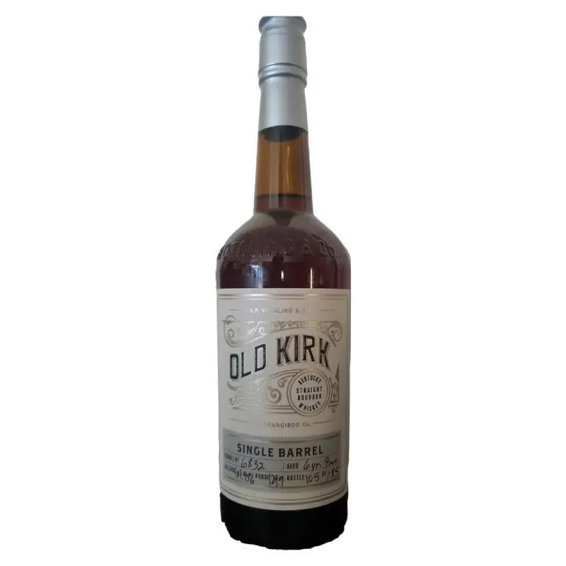 Old Kirk Old Single Barrel Kentucky Straight Bourbon Whiskey Grab Now