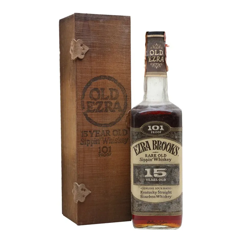 Wholesale Ezra Brooks 15 Year Old Kentucky Straight Bourbon Whiskey