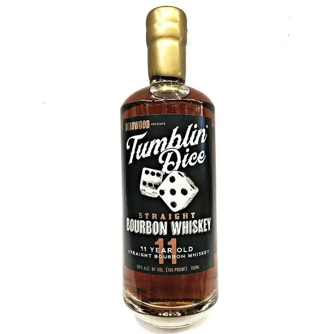 Price Cut Deadwood “Tumblin’ Dice” 11 Year Old Straight Bourbon Whiskey