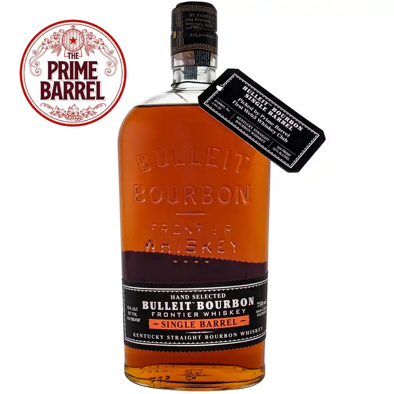 Bulleit Bourbon 15 Year “Cannonball” Single Barrel Kentucky Straight Bourbon Whiskey The Prime Barrel Pick #66 New Arrival