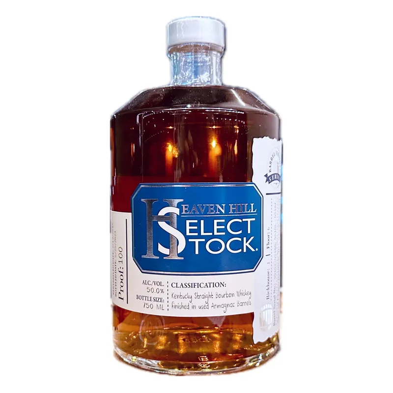 Buy Today Heaven HIll Select Stock Bourbon Finished in Used Armagnac Barrels