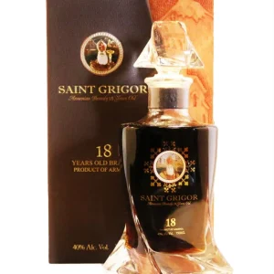 Worldwide Shipping SAINT GRIGOR BRANDY ARMENIA 18YR 750ML