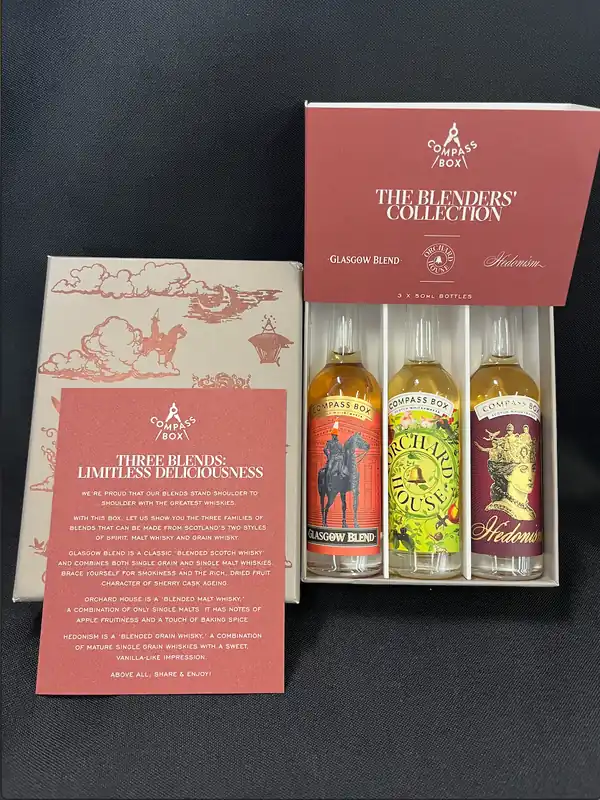 Worldwide Shipping Compass Box Blenders Collection 3 Pack 50Ml