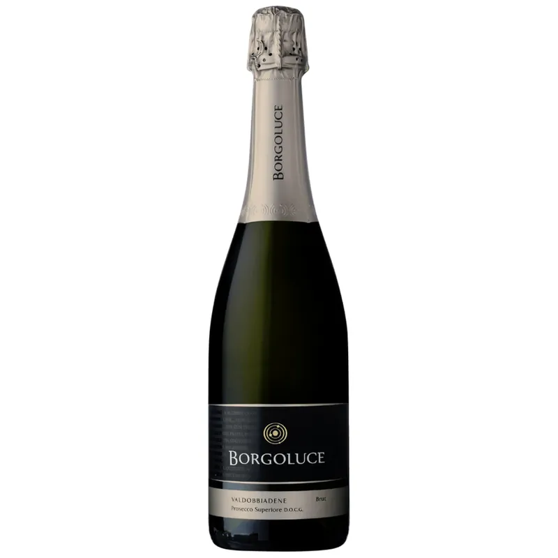 Warranty Included Borgoluce Brut, Valdobbiadene Prosecco Superiore DOCG, Italy NV 1.5L