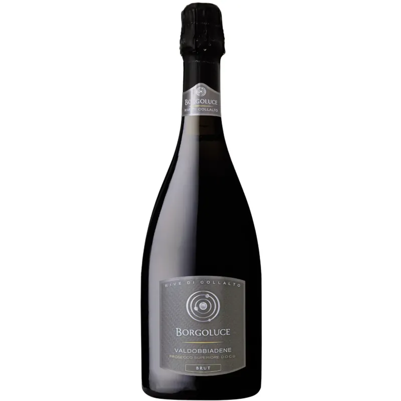 Borgoluce Rive di Collalto Brut, Valdobbiadene Prosecco Superiore DOCG, Italy 2020 Case (6x750ml) Money Back Guarantee
