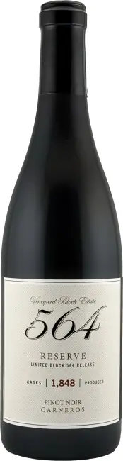 Fast Shipping Vineyard Block Estate Block 564 Carneros Pinot Noir