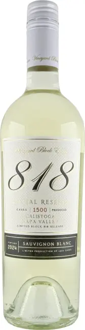 Must Have Vineyard Block Estate Block 818 Calistoga Sauvignon Blanc 2024