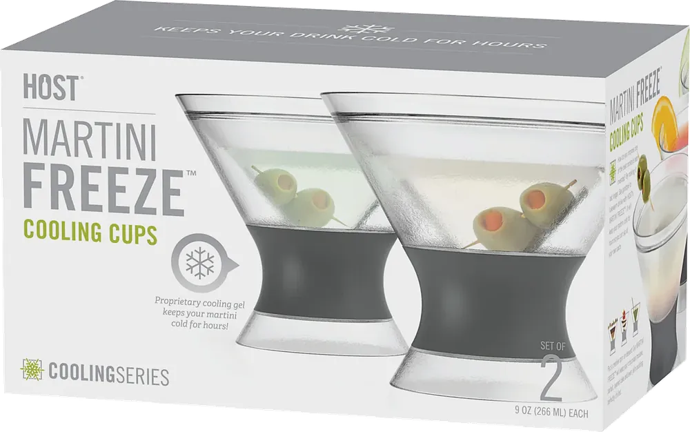 Host Freese Martini Glass 2-Pack 9 oz Top Rated