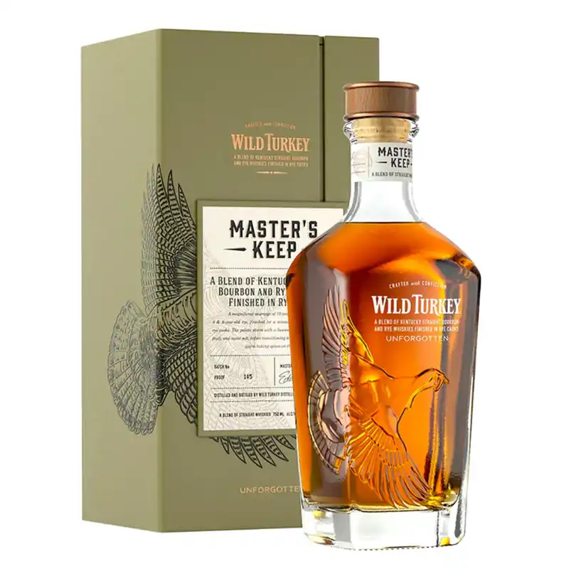 Shop Now Wild Turkey Master's Keep Unforgotten Blend of Kentucky Straight Bourbon & Rye Finished in Rye Casks