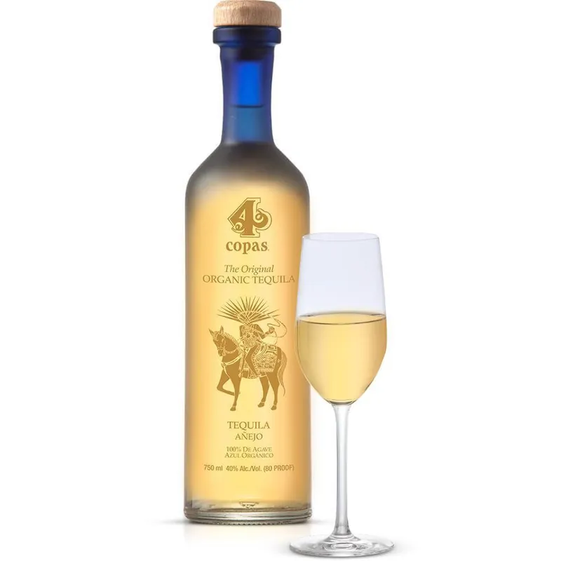 4 Copas Anejo Tequila Final Sale