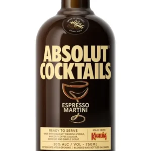Absolut Espresso Martini 750mL High Quality