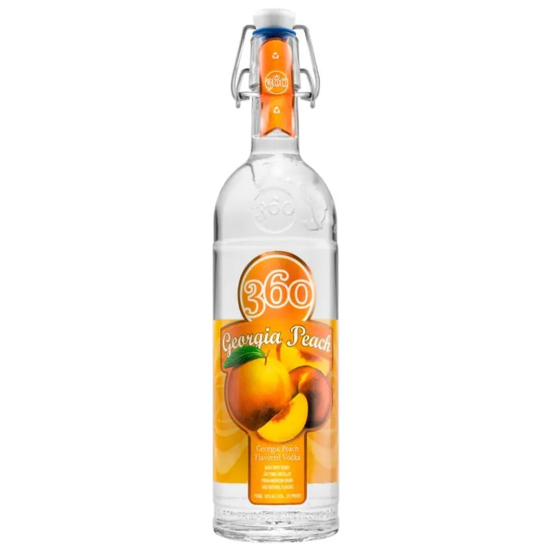 360 Vodka Georgia Peach Price Cut