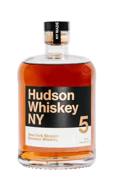 Sale HUDSON WHISKEY BOURBON CASK STRENGTH PLATINUM BARRELS SELECT NEW YORK 5YR 750ML