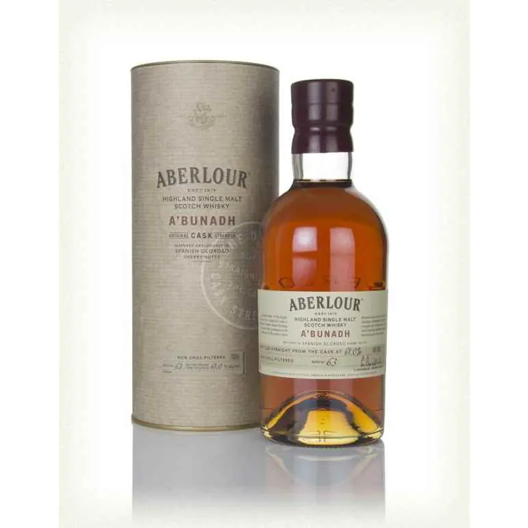 Aberlour A'Bunadh "Cask Strength" Highland Single Malt Scotch Whisky Express Delivery