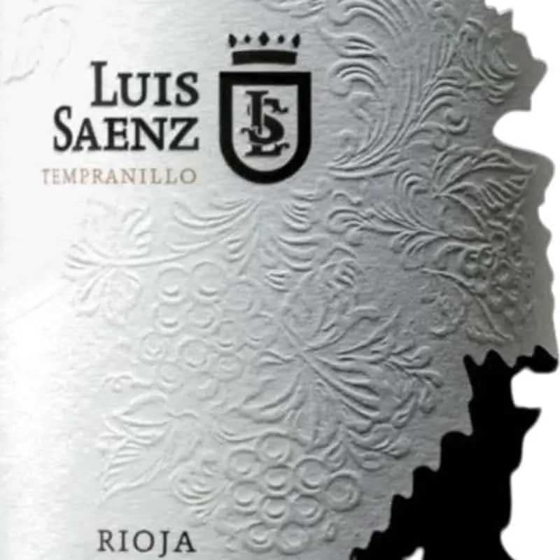 While Supplies Last LUIS SAENZ TEMPRANILLO